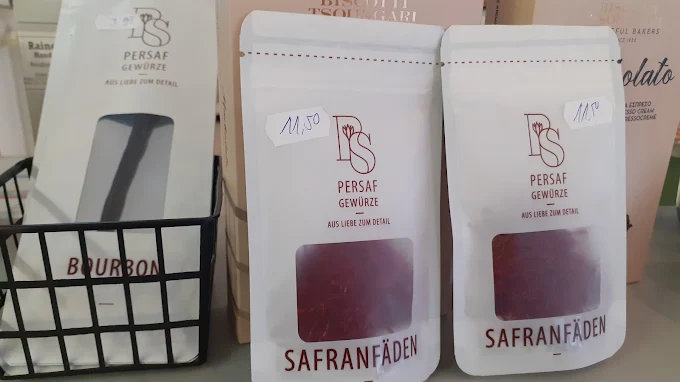 Verpackter griechischer Safran